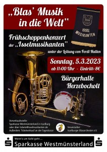 Frühschoppenkonzert der Isselmusikanten